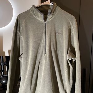 Eddie Bauer mens 1/4 zip sweater